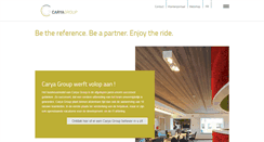 Desktop Screenshot of caryagroup.eu